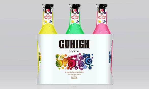 GOHIGH鸡尾酒包装设计公司，上海包装设计公司