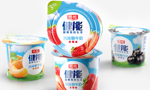 键能风味酸奶包装设计，乳制品包装策划设计公司,食品包装设计公司，上海包装设计公司