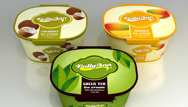 食品包装设计/冰淇林包装设计 进口冷饮包装策划设计 国外冰激凌包装策划设计 