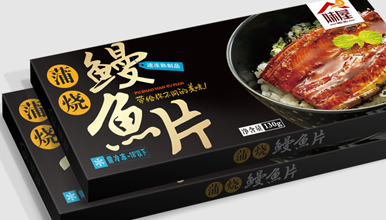 味屋鳗鱼片包装设计 进口食品包装策划设计 方便食品包装外盒设计