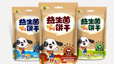 品牌宠物包装包装设计 狗粮零食包装策划设计