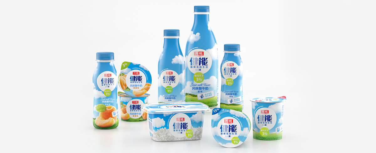 酸奶包装设计公司，上海牛奶包装盒设计，上海乳制品包装设计公司