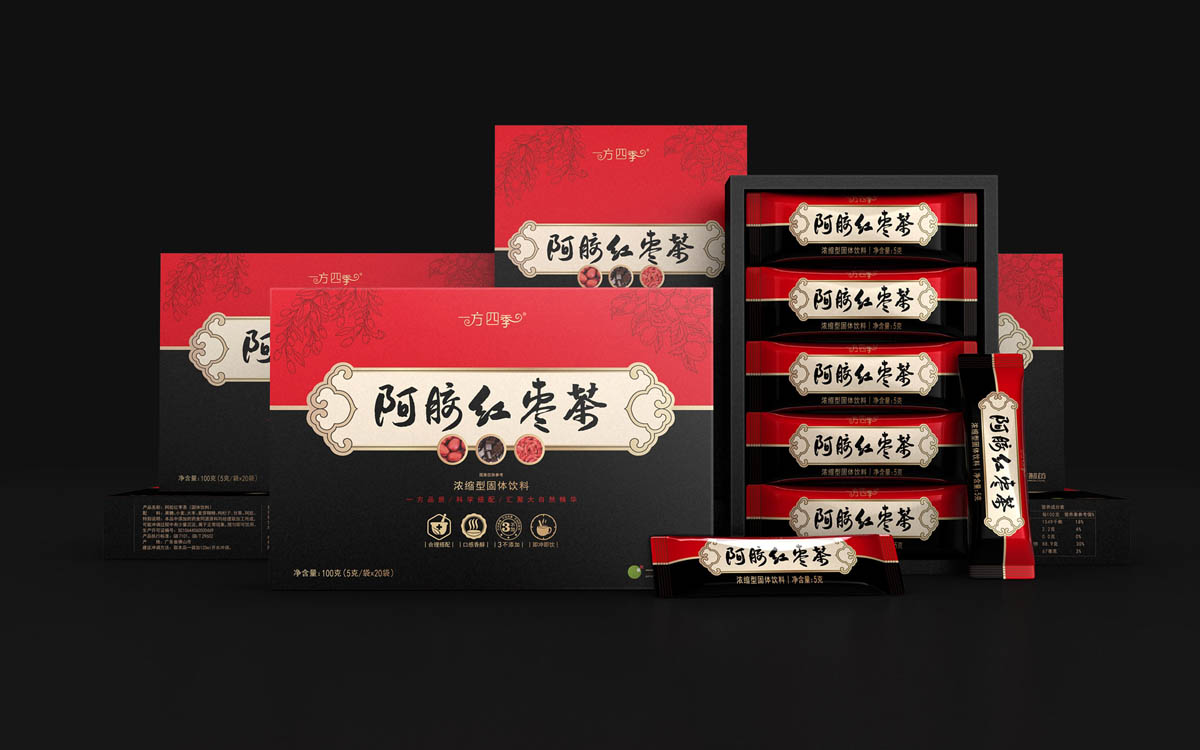 经典红枣姜茶包装设计,阿胶红枣姜茶包装策划设计,茶饮料包装设计公司,上海包装设计公司-医药产品包装策划设计公司