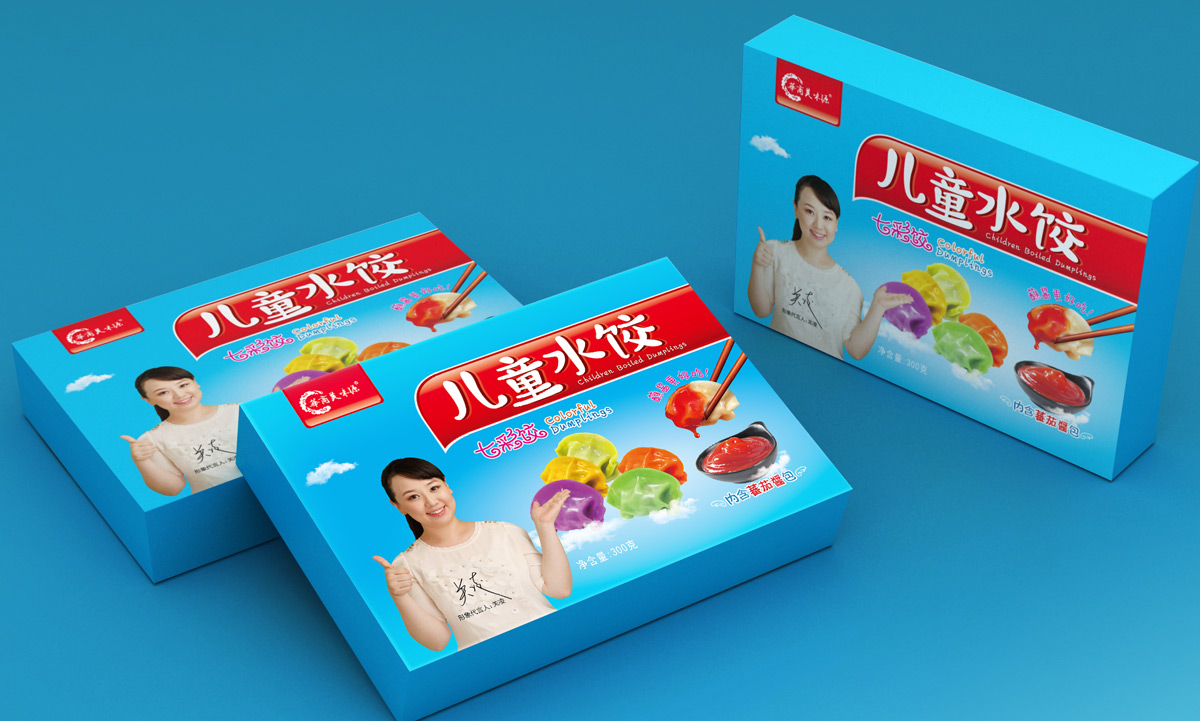 速冻食品包装设计，水饺包装设计公司，上海包装设计公司